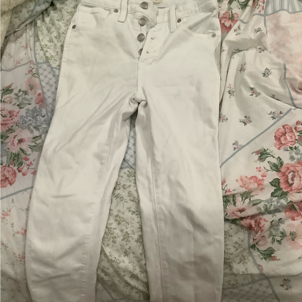 Madewell Women's High Rise Jeans - White